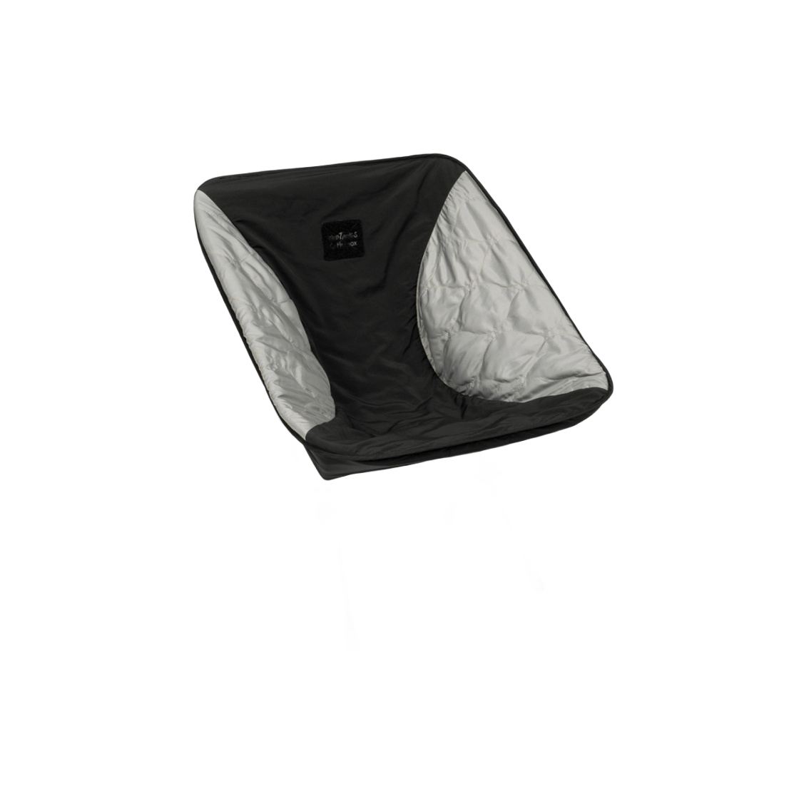 헬리녹스 x 와일드띵스 체어 원 리버시블 시트 워머 블랙 라이트 그레이(Helinox x Wildthings Chair One Reversible Seat Warmer Black Light Grey) - 1