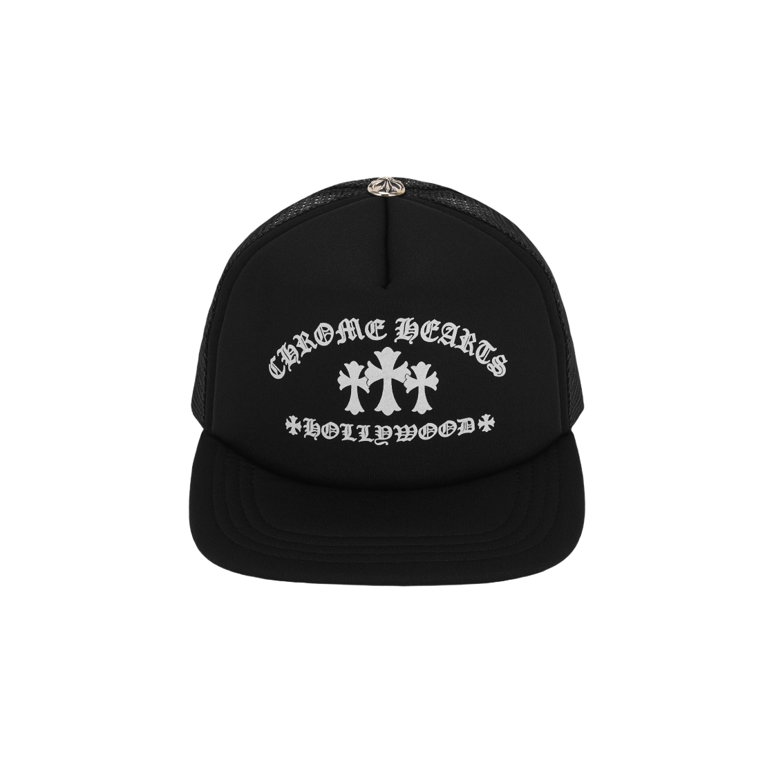 크롬하츠 킹 타코 폼 프론트 메쉬 트러커햇 블랙(Chrome Hearts King Taco Foam Front Mesh Trucker Hat Black) - 2