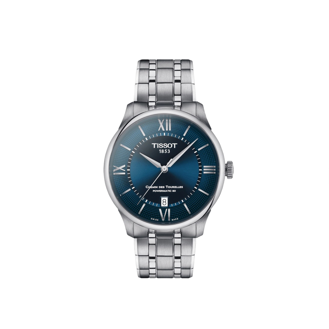 티쏘 슈망 데 뚜렐 파워매틱 80 39mm 스틸 블루(Tissot Chemin Des Tourelles Powermatic 80 39mm Steel Blue) - 1