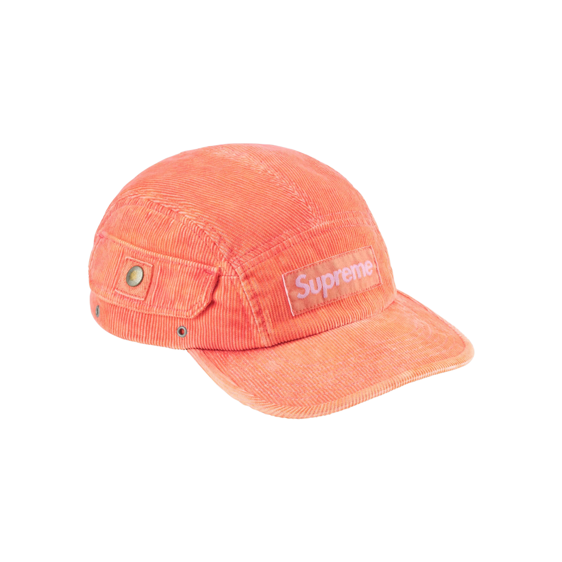 슈프림 코듀로이 포켓 캠프캡 블랙 - 24SS | Supreme | KREAM