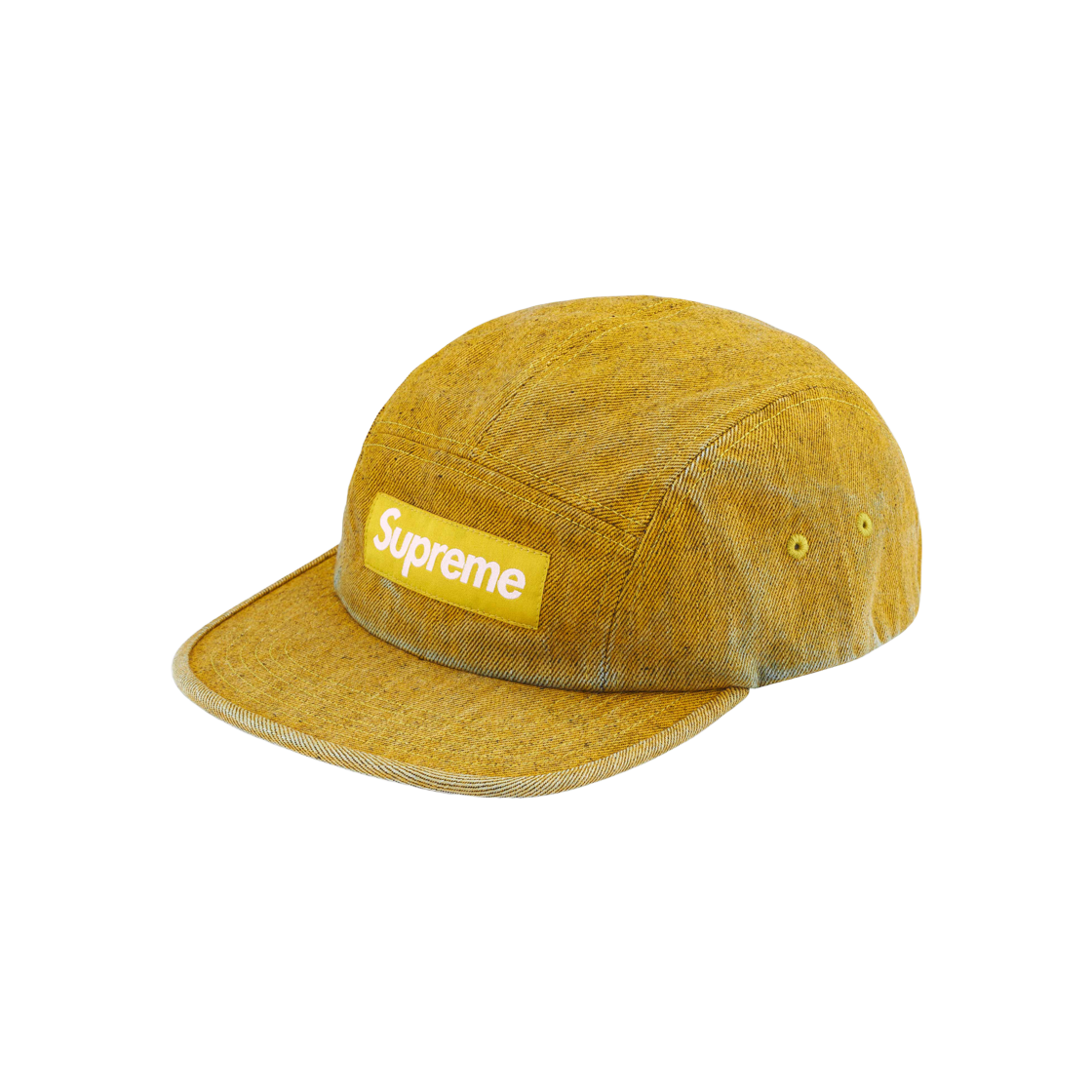 슈프림 코티드 데님 캠프캡 블랙 - 24SS | Supreme | KREAM