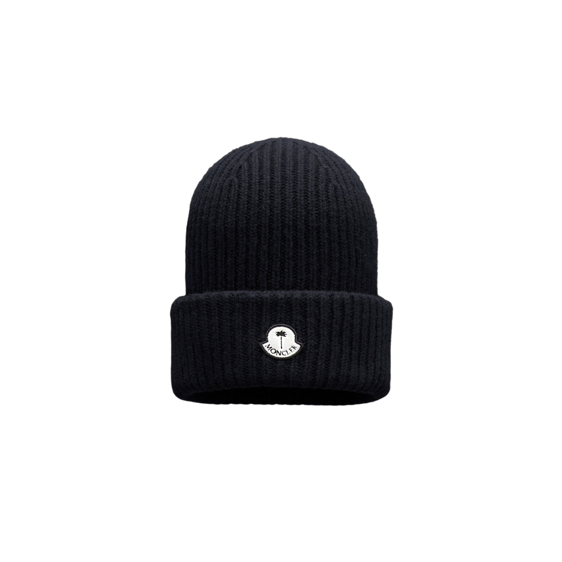 몽클레르 x 팜 엔젤스 울 비니 블랙 - 22FW(Moncler x Palm Angels Wool Beanie Black - 22FW) - 1