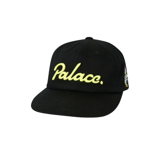 Palace x Rapha Off Bike Collection Cap Black - 20FW