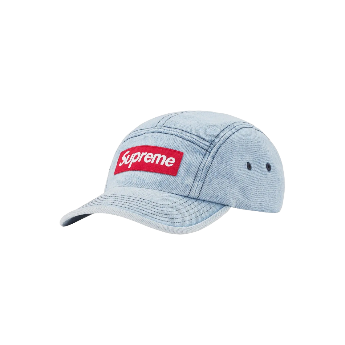 Supreme Denim Camp Cap デニム キャップ　BLEACHED Supreme Denim Camp Cap (SS25) - $48