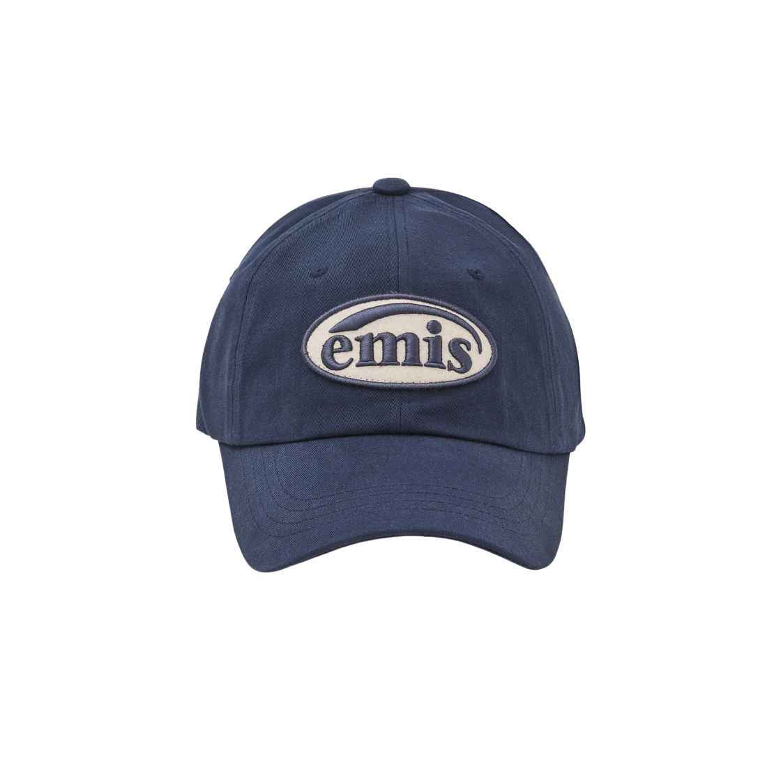 이미스 톤 온 톤 와펜 볼캡 네이비(Emis Tone On Tone Wappen Ball Cap Navy)
