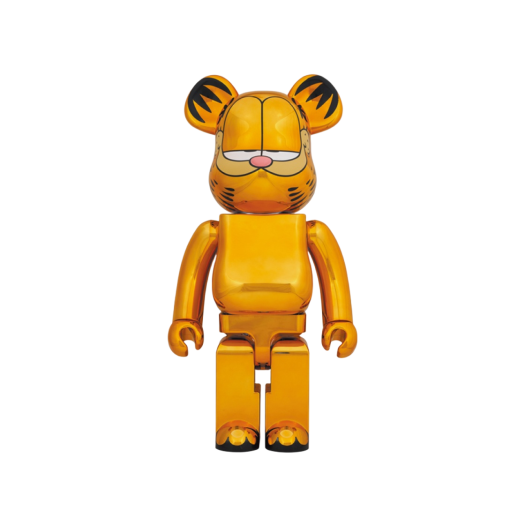 Bearbrick Garfield Gold Chrome Ver. 1000%