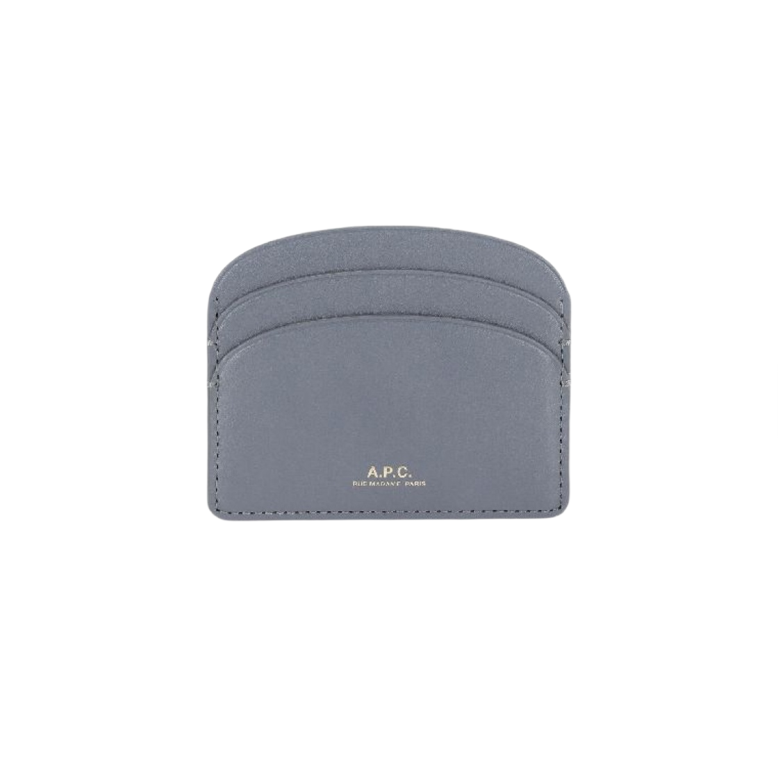아페쎄 데미룬 카드 홀더 그리 아시에(A.P.C. Demi-Lune Card Holder Gris Acier)