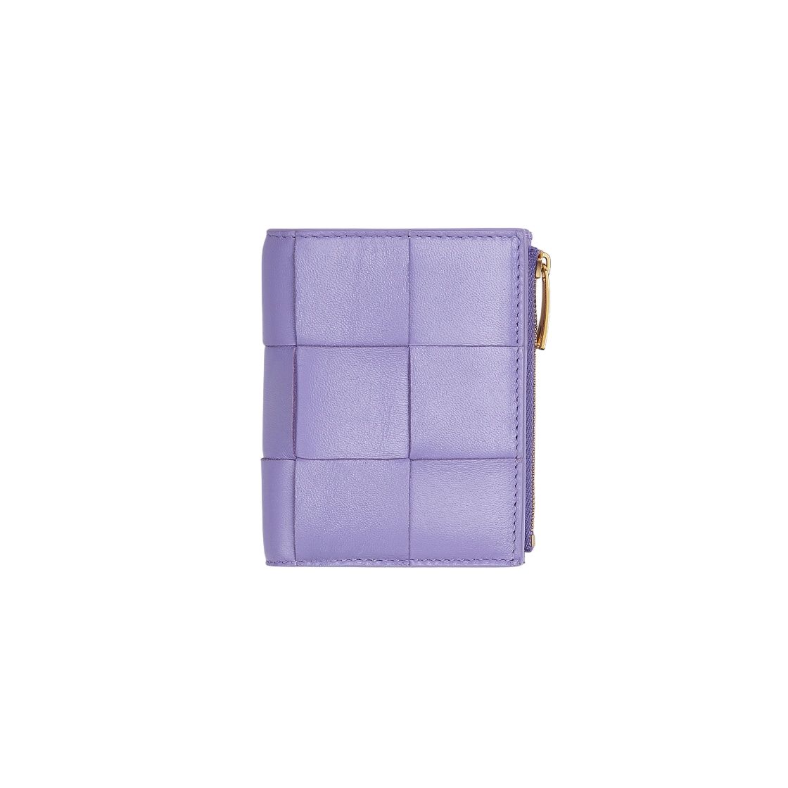 706010VCQC44215 Bottega Veneta Bi-Fold Zip Wallet Wisteria - 대표 이미지 #1