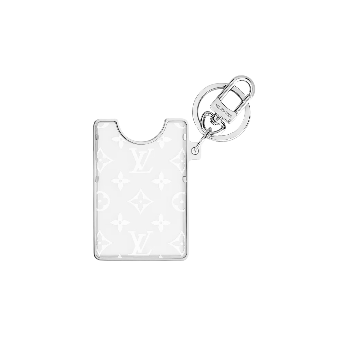 루이비통 LV 프리즘 ID 홀더 백 참 & 키 홀더 실버(Louis Vuitton LV Prism ID Holder Bag Charm and Key Holder Silver) - 2