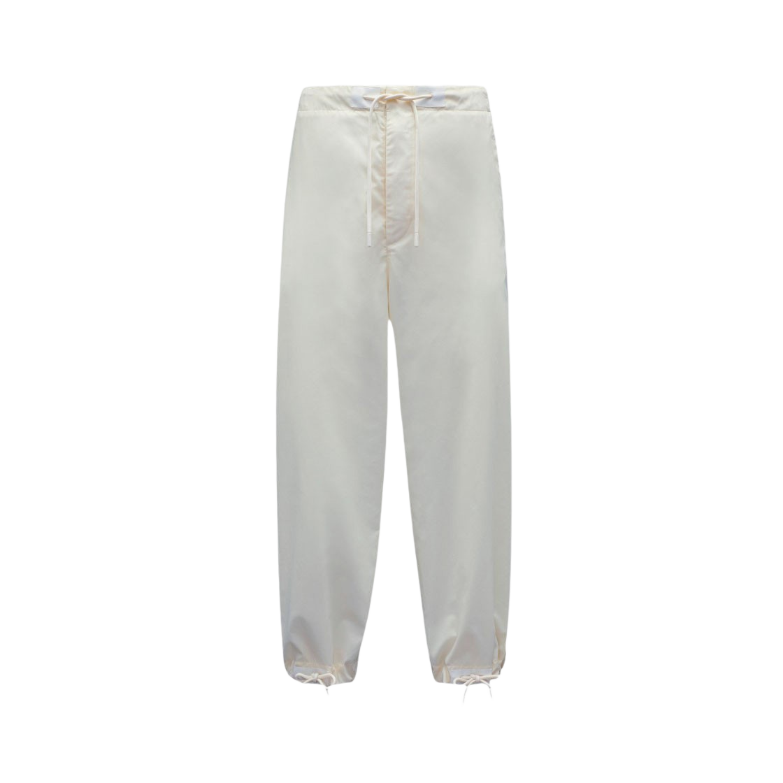 H1-092-2A00011-M1475-032 Moncler Cotton Blend Sweatpants Off White - 대표 이미지 #1