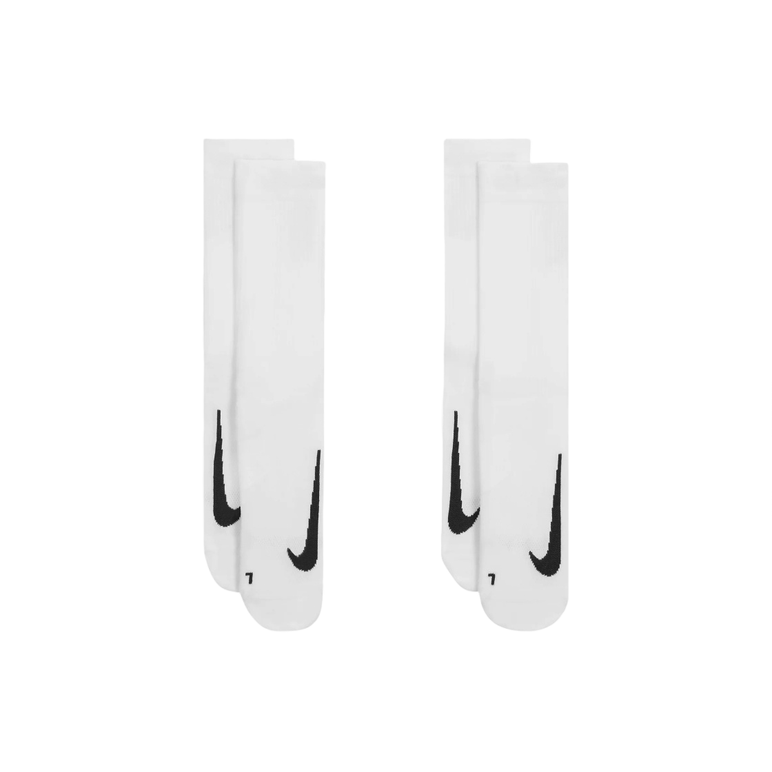 나이키 멀티플라이어 크루 삭스 화이트 (2개입/국내 정식 발매 제품)(Nike Multiplier Crew Socks White (2 Pack/Korean Ver.)) - 1