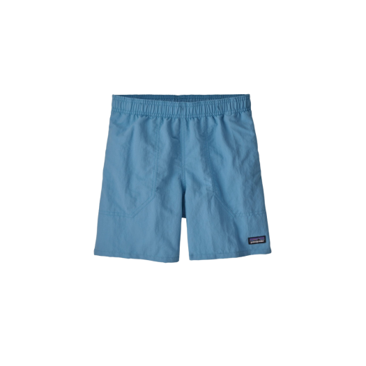 (Kids) Patagonia Baggies Shorts 5 Inch Lined Lago Blue