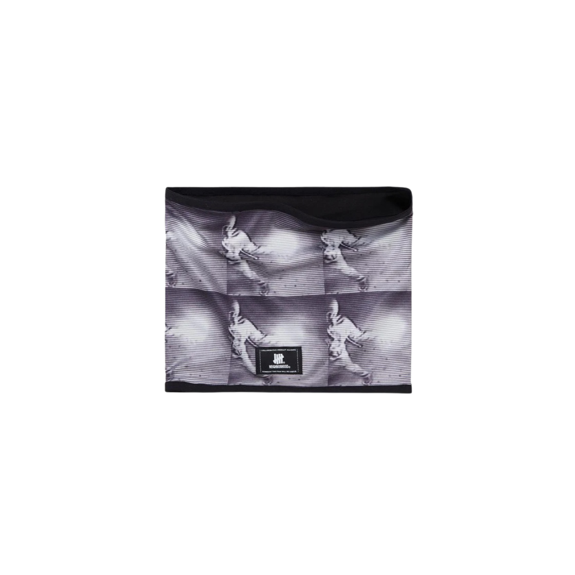 211GOUFN-AC01S Neighborhood x Undefeated Neck Warmer Black