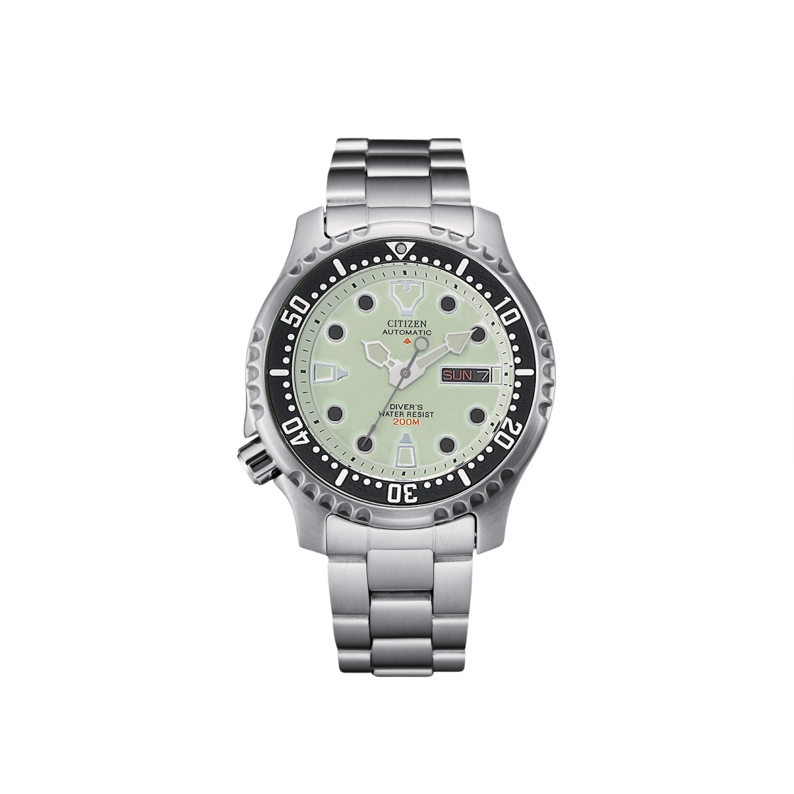 시티즌 프로마스터 다이버 오토매틱 200M 42mm 스테인리스 스틸 베이지(Citizen Promaster Diver Automatic 200M 42mm Stainless Steel Beige)