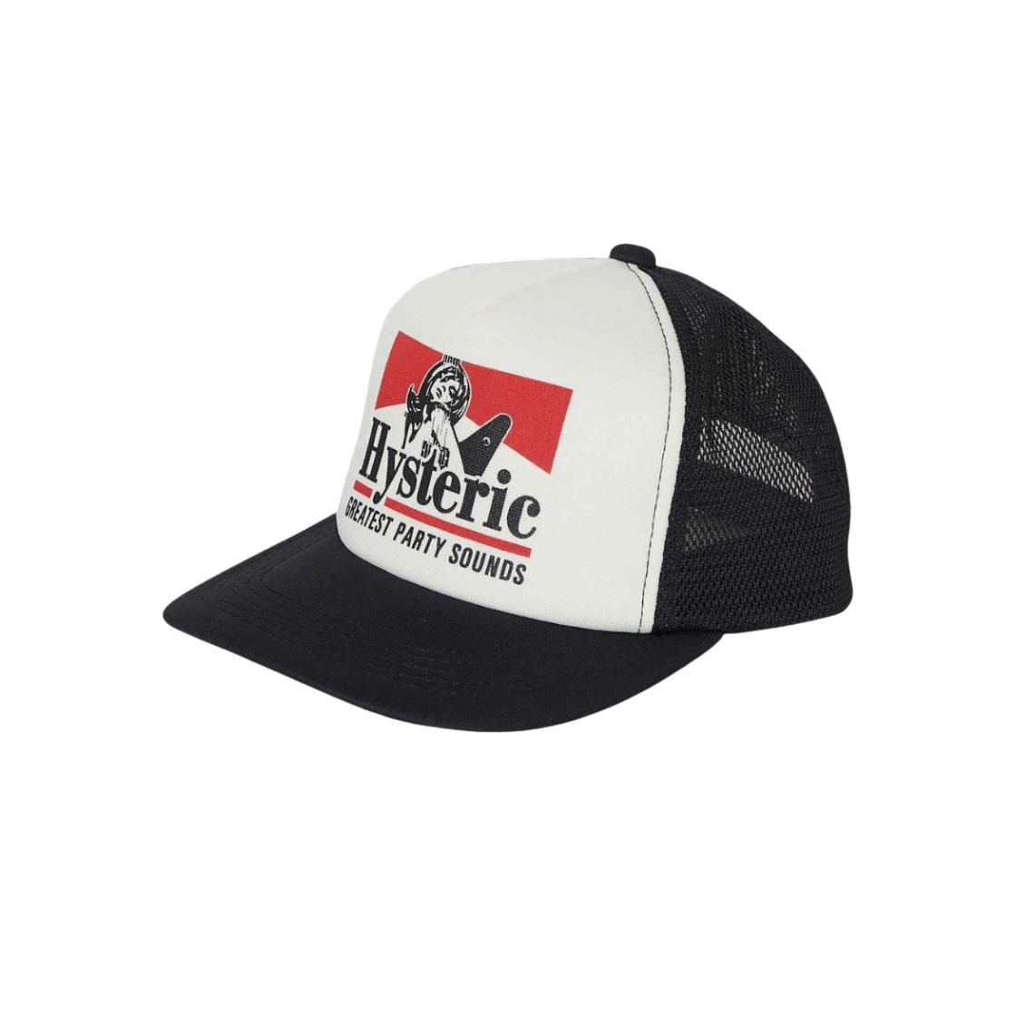 히스테릭 글래머 기타 걸 메쉬 캡 블랙 | Hysteric Glamour | KREAM