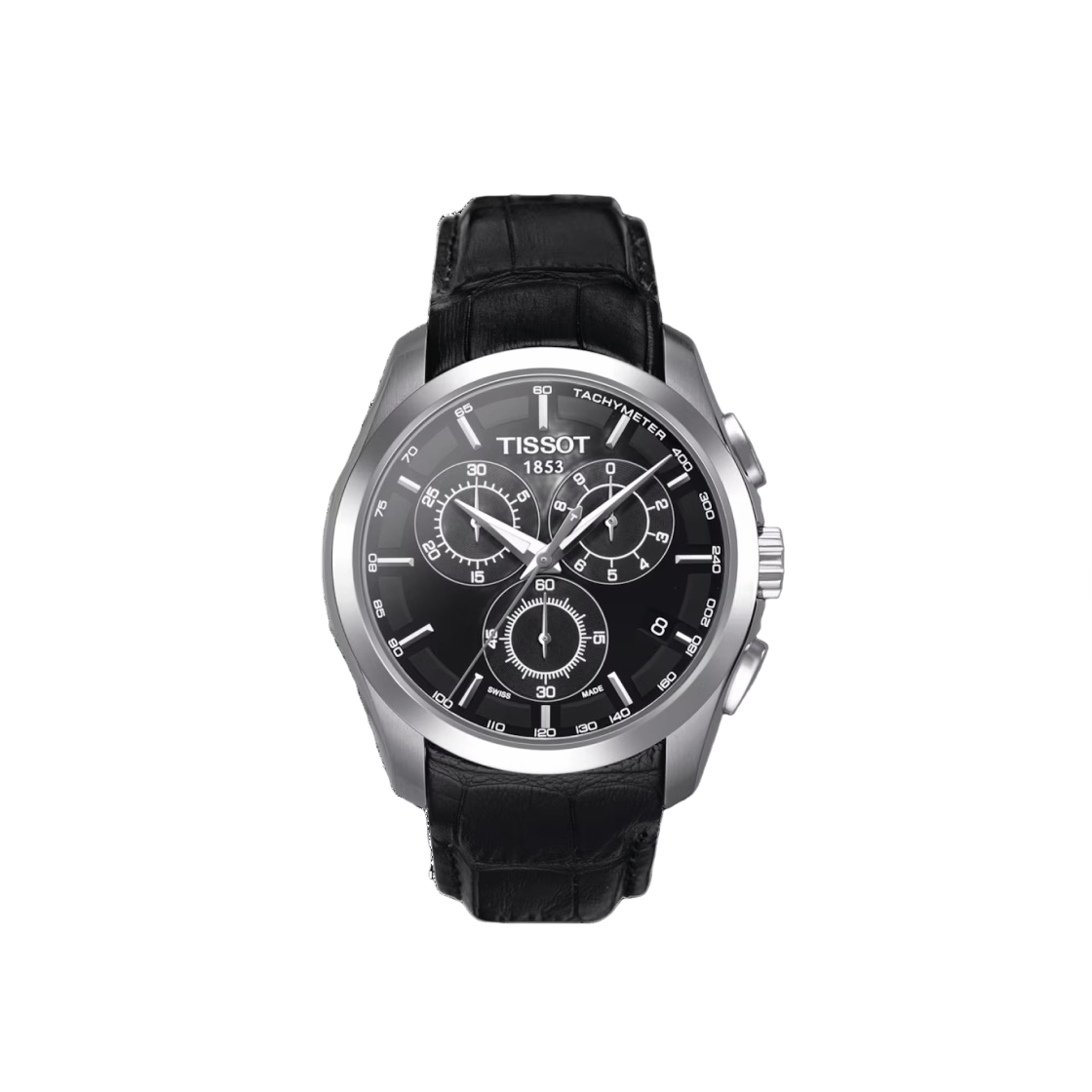 티쏘 꾸뜨리에 크로노그래프 39mm 레더 블랙(Tissot Couturier Chronograph 39mm Leather Black) - 1
