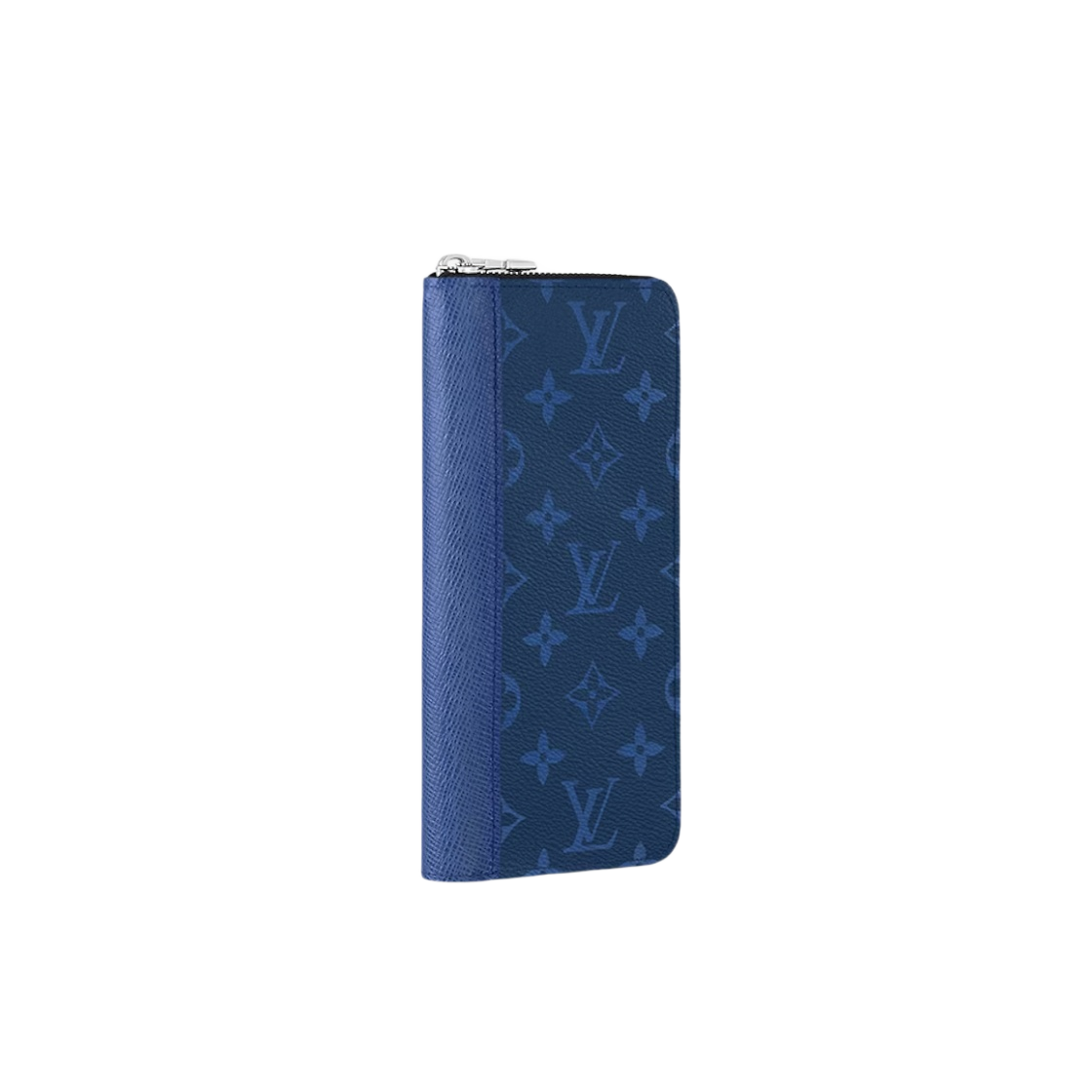 M30447 Louis Vuitton Zippy Wallet Vertical Pacific Blue Monogram Eclipse - #2