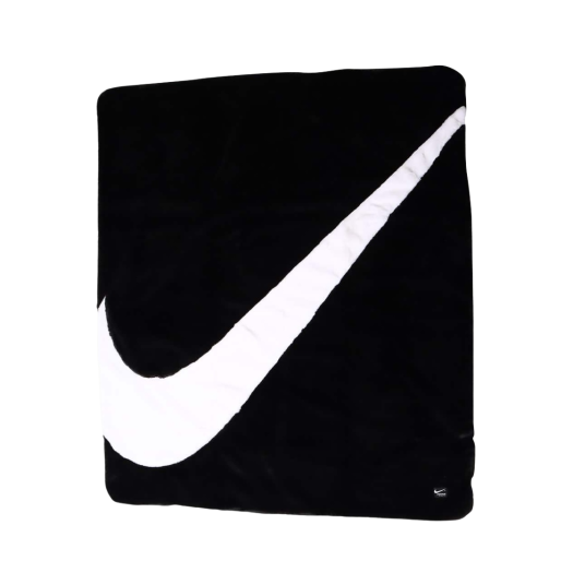 Nike NSW Faux Fur Blanket Black White