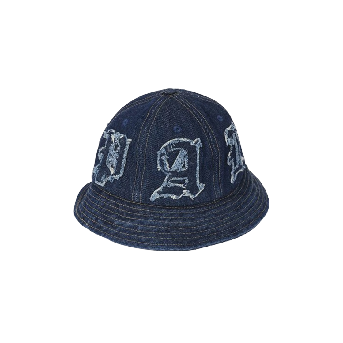 - Palace Lique Denim Bucket Hat Stone Wash - 21FW - 대표 이미지 #1
