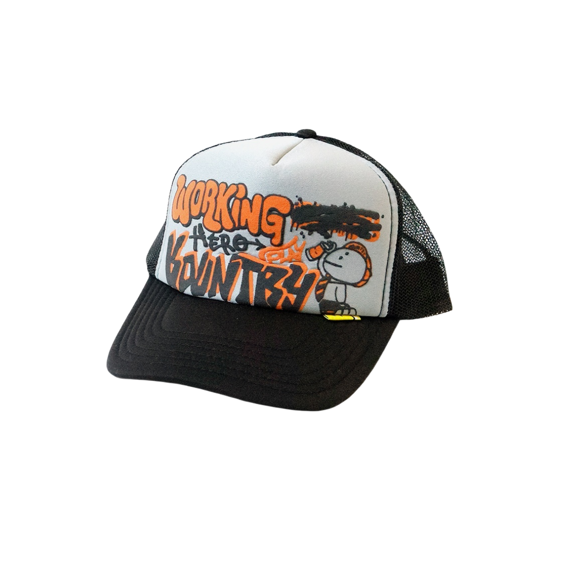 캐피탈 워킹 히어로 트랙캡 그레이 블랙(Kapital Working Hero Track Cap Gray black) - 1