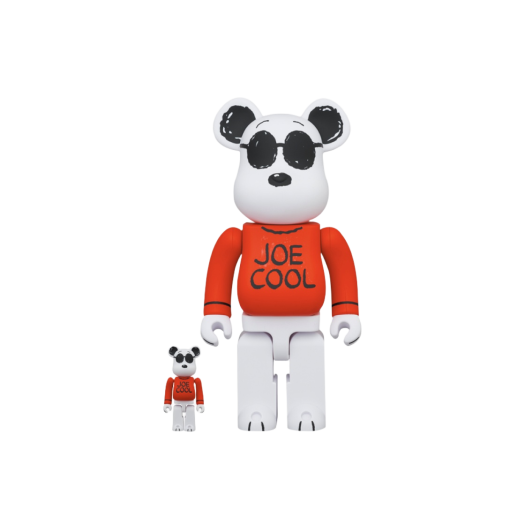 Bearbrick Peanuts Joe Cool 100% & 400% Set