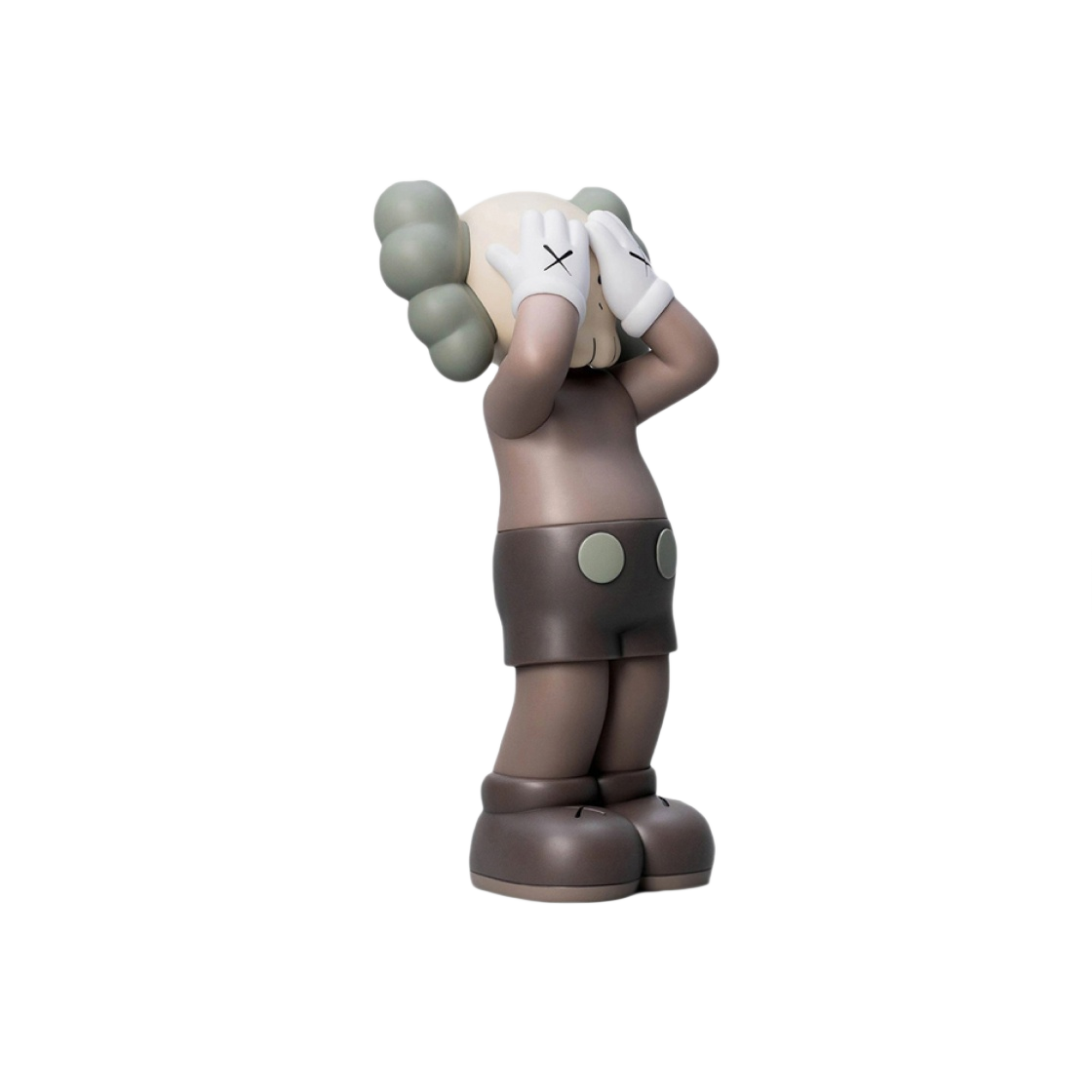 MEDICOM TOY - KAWS HOLIDAY UK Figure Black カウズホリデーブラウン Holiday United Kingdom 2021 brown vinyl sculpture by Kaws