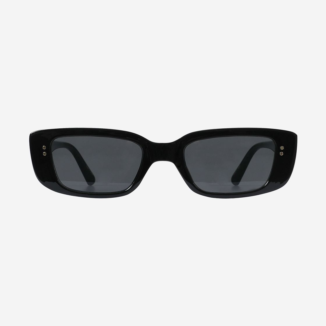P00000WK_02 MUCNET Signature Logo Point Sunglasses B Type Black - #2