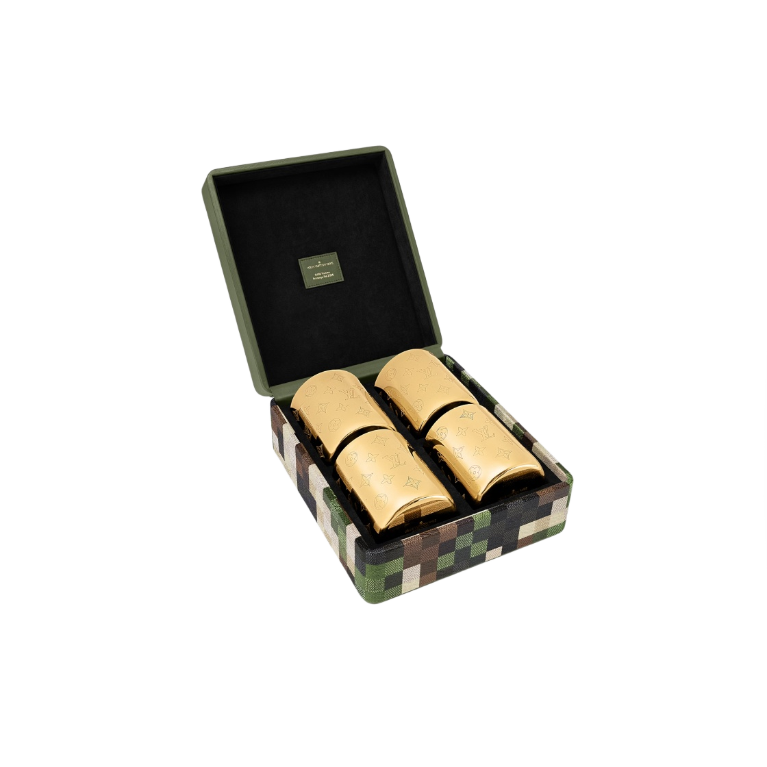 GI0995 Louis Vuitton Jack Glasses Set Damoflage