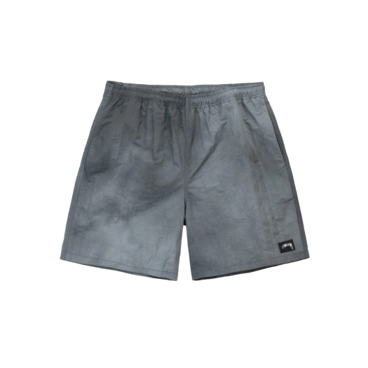 Stussy Wave Dye Nylon Shorts Grey