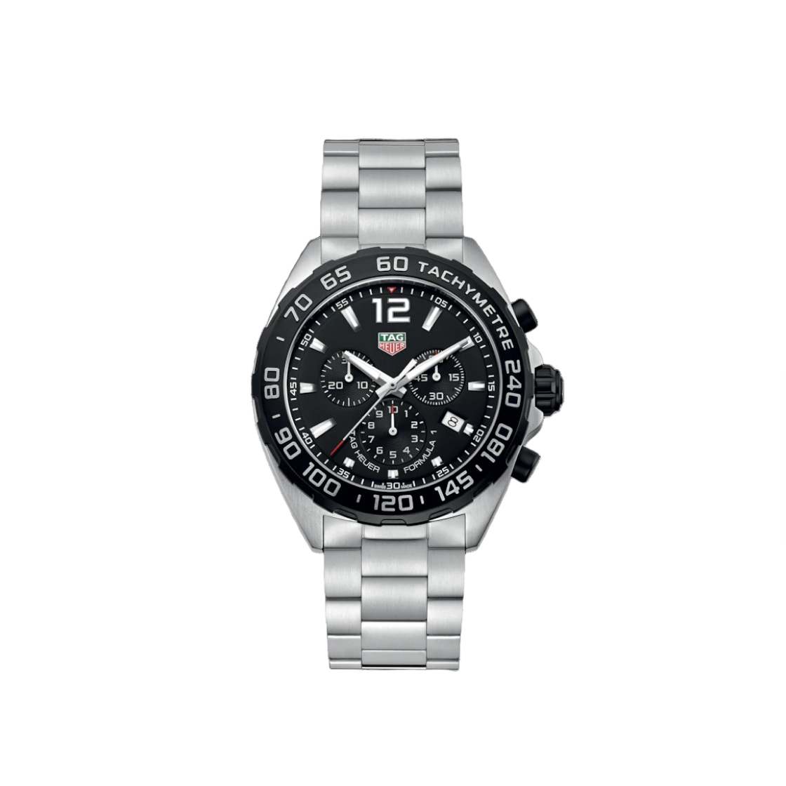 태그 호이어 포뮬러 1 쿼츠 크로노그래프 스틸 블랙(TAG Heuer Formula 1 Quartz Chronograph Steel Black)