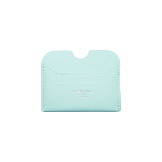 CG0193-ABI Acne Studios Elmas Large Card Holder Pastel Green