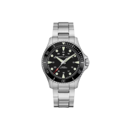 Hamilton Khaki Navy Scuba Auto 43mm Stainless Steel Black