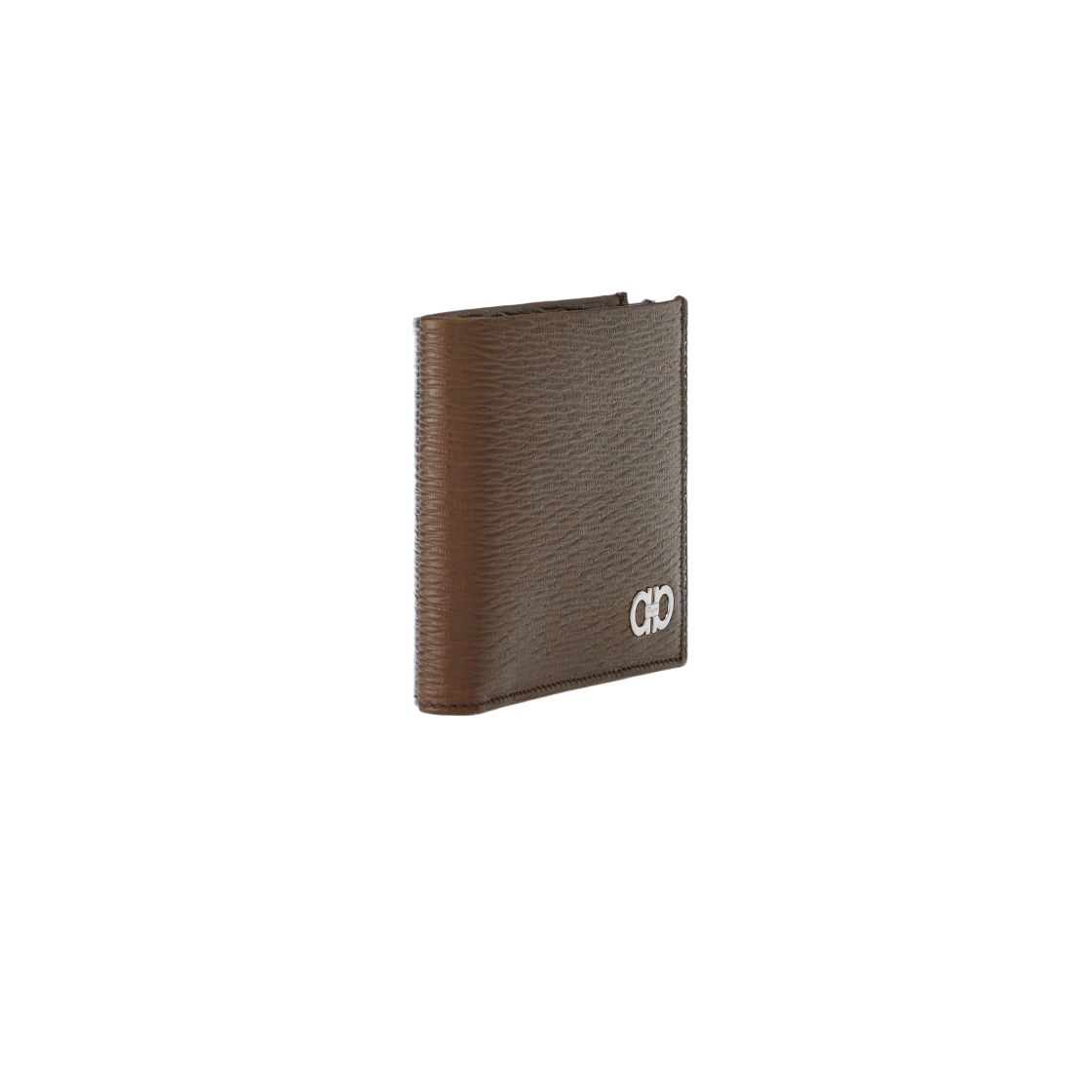 66A063-753612 Ferragamo Gancini Wallet Brown Black - #2