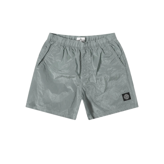 Stone Island B0943 Nylon Metal Swimming Trunk Aqua - 22SS