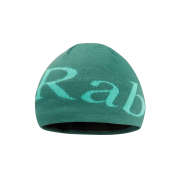 Rab Logo Beanie Green Slate Glacier Blue