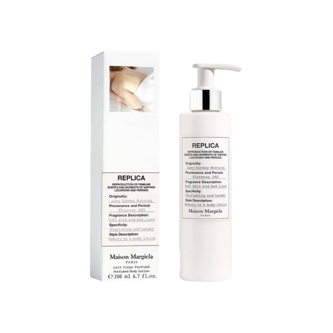 메종 마르지엘라 레이지 선데이 모닝 바디 로션 200ml(Maison Margiela Replica Lazy Sunday Morning Body Lotion 200ml)