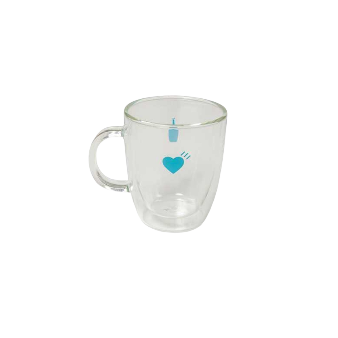 휴먼 메이드 x 블루 보틀 커피 더블 월 글래스 머그 클리어 | Human Made | KREAM Human Made x Blue Bottle Coffee Double Wall... 