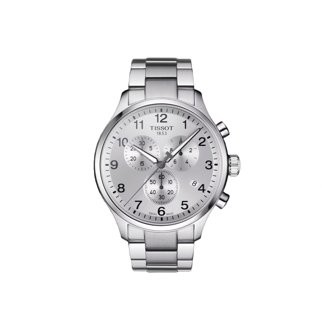 티쏘 크로노 XL 클래식 45mm 스테인리스 스틸 실버(Tissot Chrono XL Classic 45mm Strainless Steel Silver) - 1