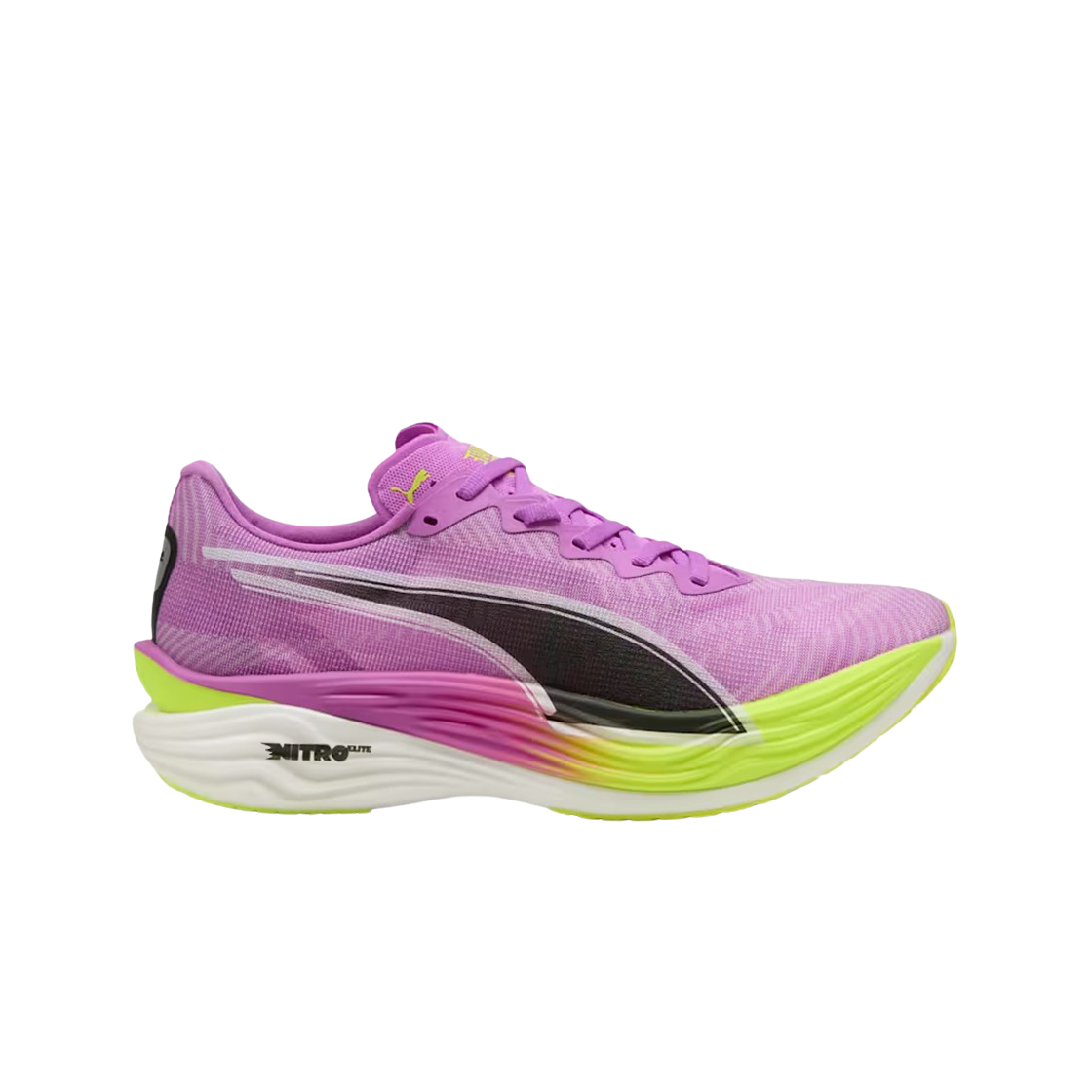 푸마 디비에이트 나이트로 엘리트 3 퓨어 마젠타 옐로우 얼러트(Puma Deviate Nitro Elite 3 Pure Magenta Yellow Alert)