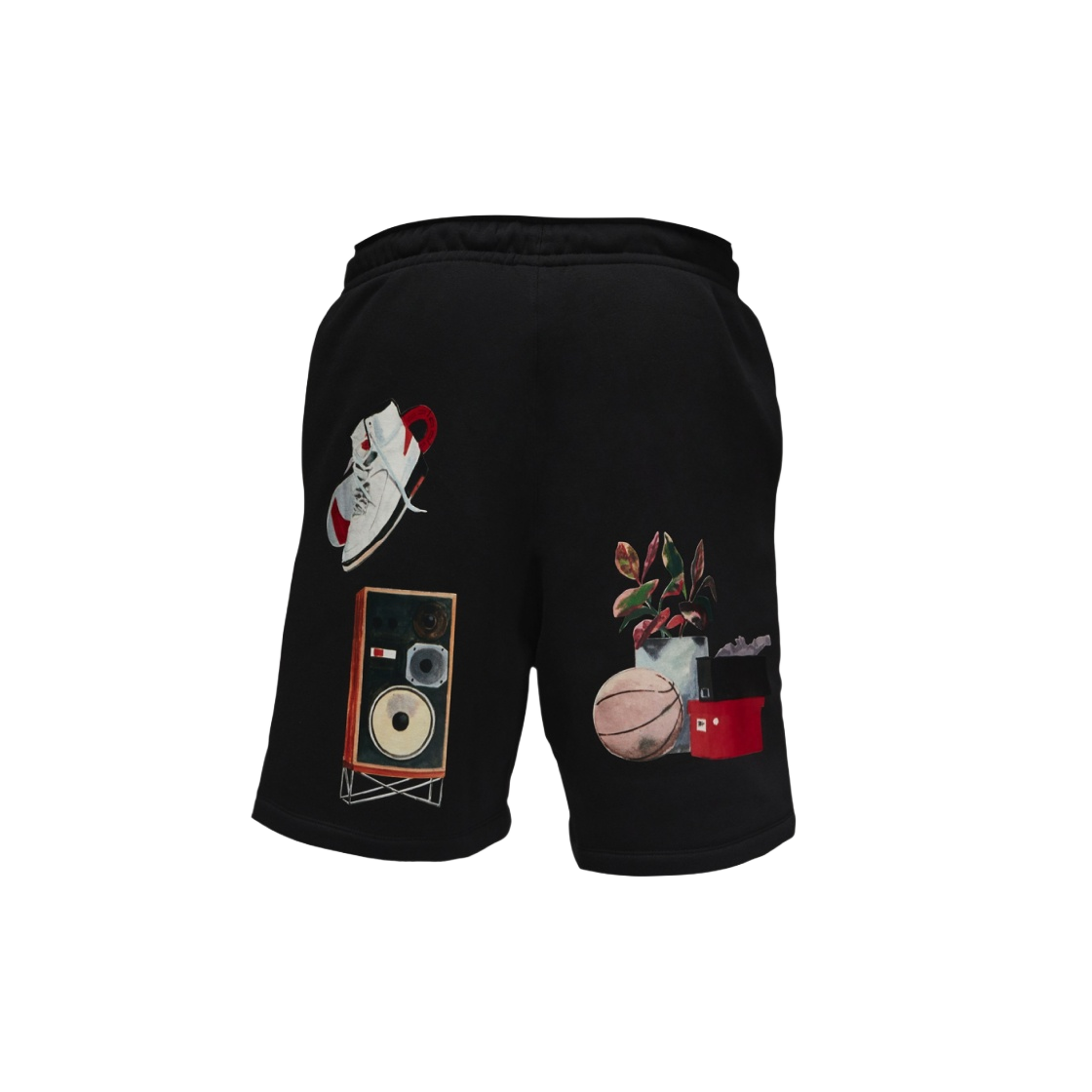 DQ7542-010 Jordan Flight Artist Series By Jacob Rochester Fleece Shorts Black - US/EU - #2