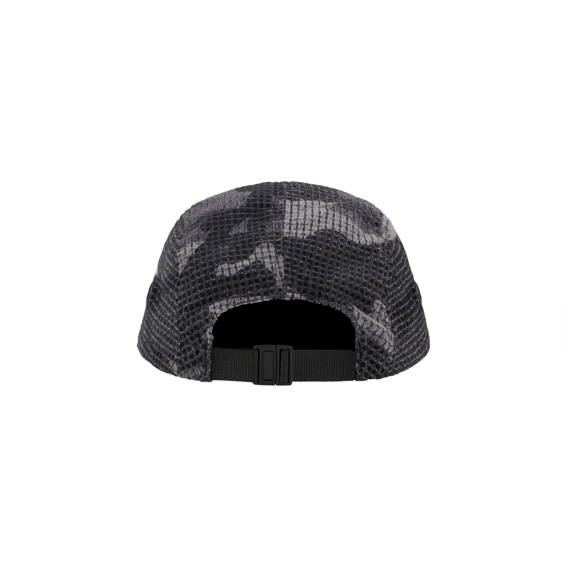 슈프림 카모 그릴드 벨벳 캠프캡 블랙 카모 - 22FW(Supreme Camo Grid Velvet Camp Cap Black Camo - 22FW) - 2