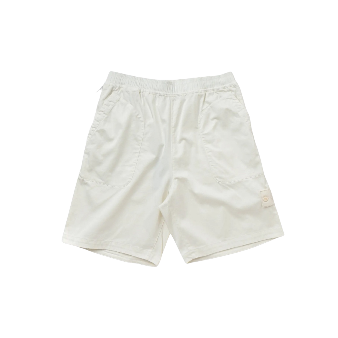 7615L13F2-V0099 Stone Island L13F2 Ghost Piece Stretch Cotton Lyocell Garment Dyed Bermuda Shorts Off White - 22SS - 대표 이미지 #1
