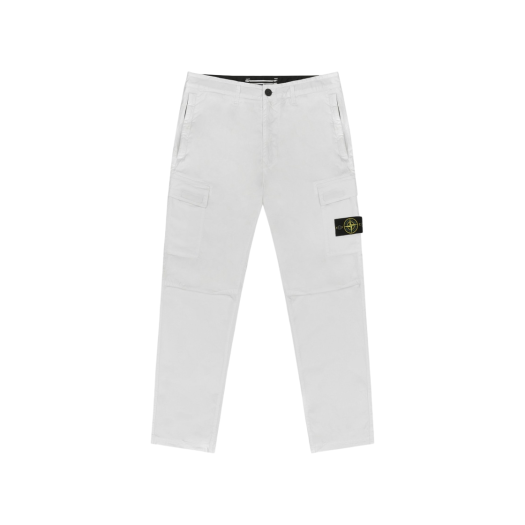 Stone Island 30519 Cargo Pants White - 21SS