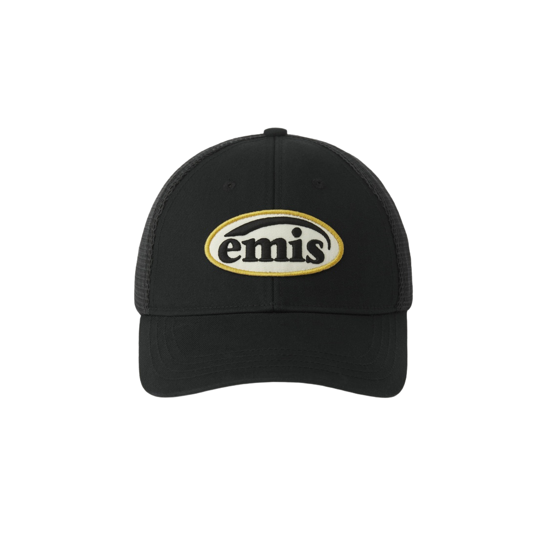 이미스 와펜 메쉬 볼캡 블랙(Emis Wappen Mesh Ball Cap Black)