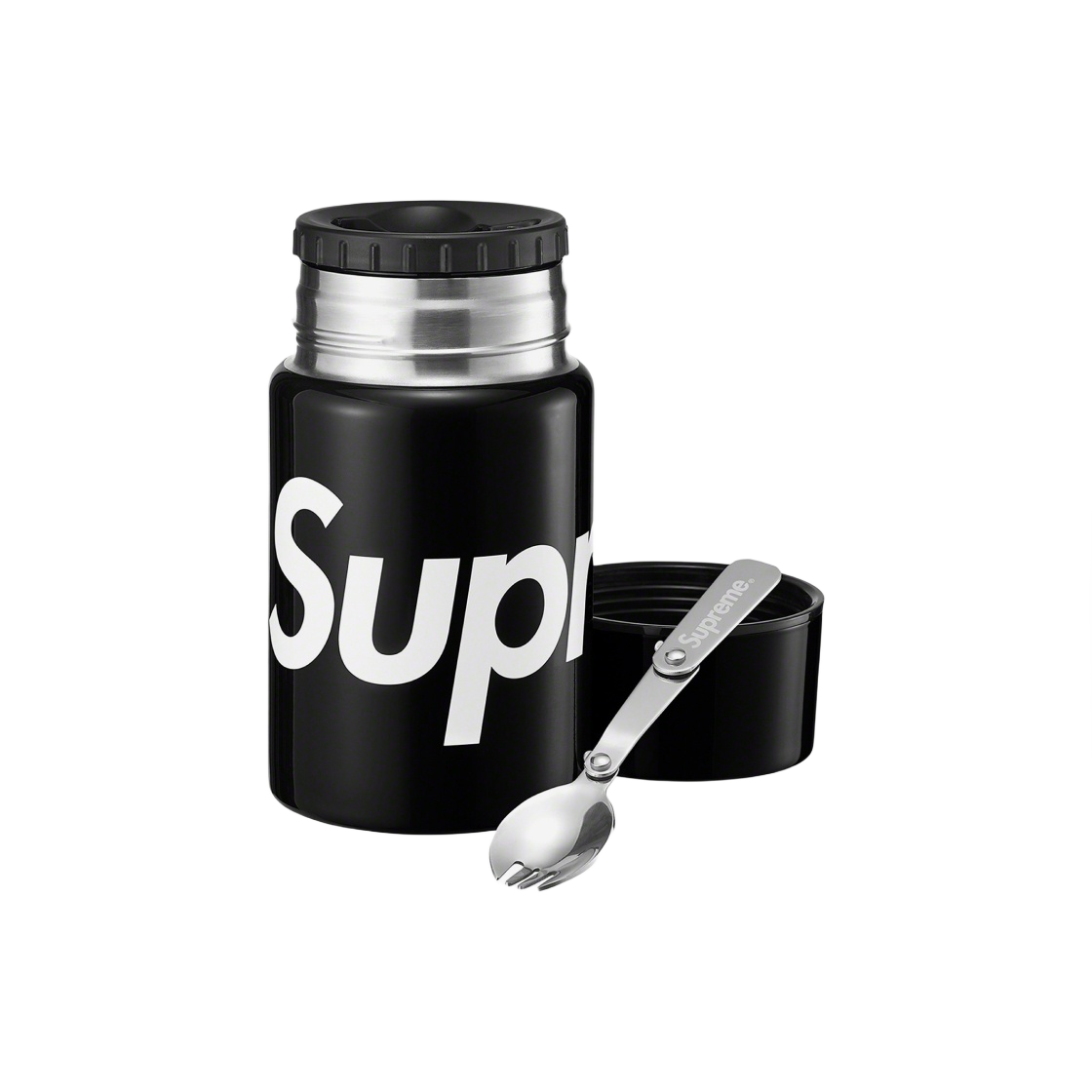 슈프림 x 지그 0.75L 푸드 자 블랙 - 21FW(Supreme x Sigg 0.75L Food Jar Black - 21FW)