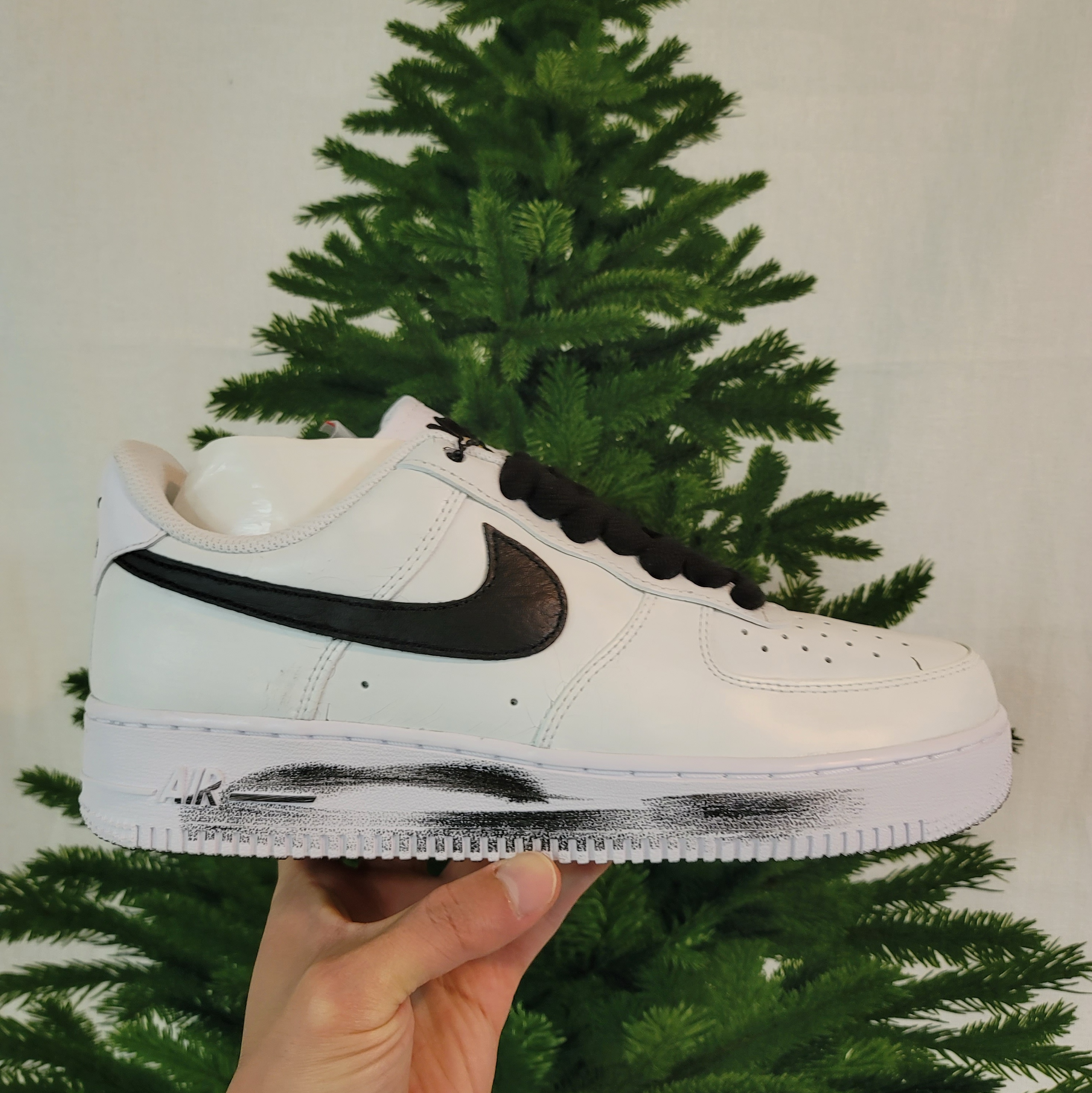 Nike x Peaceminusone Air Force 1 Low Para-Noise 2.0 착용 스타일