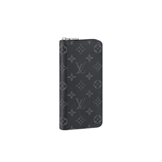 Louis Vuitton Zippy Wallet Vertical Monogram Eclipse