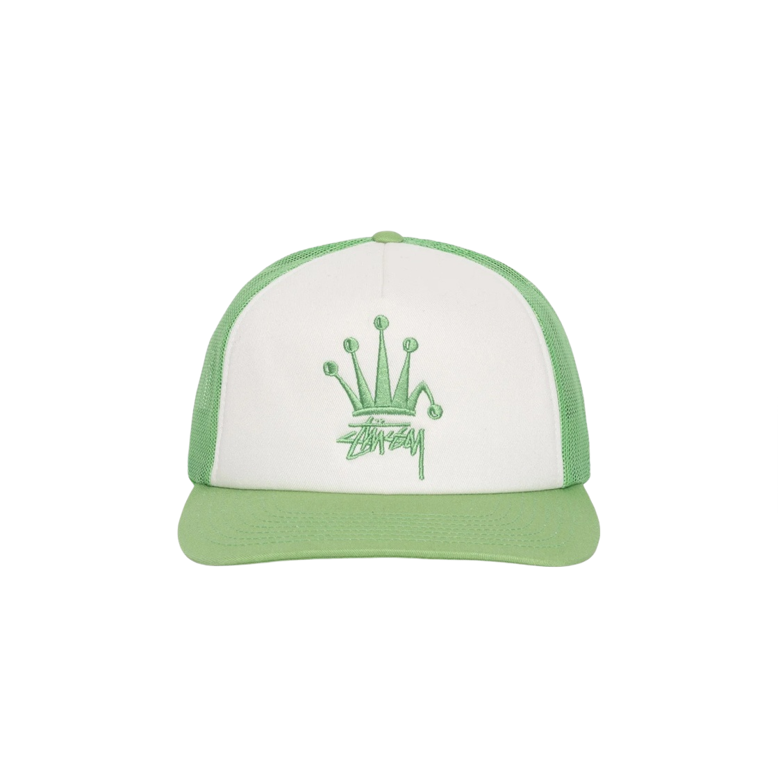 스투시 크라운 스탁 트러커 캡 민트(Stussy Crown Stock Trucker Cap Mint) - 2