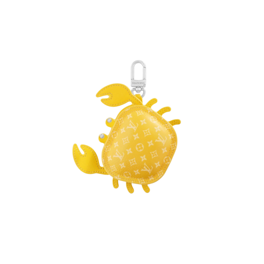 Louis Vuitton LV Crab Bag Charm Yellow