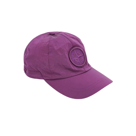 Stone Island 99576 Nylon Metal 6-Panel Cap Violet - 23SS